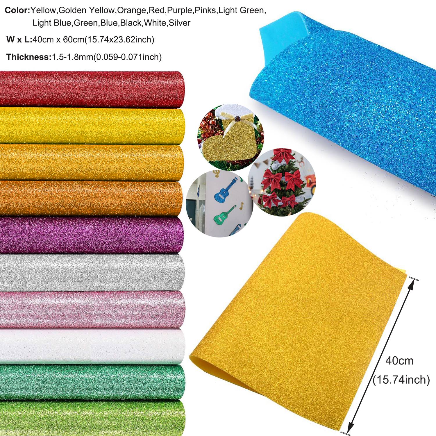 1 Buah Papan Busa EVA Emas Ber - Eva Foam Sheet ulasan dan harga