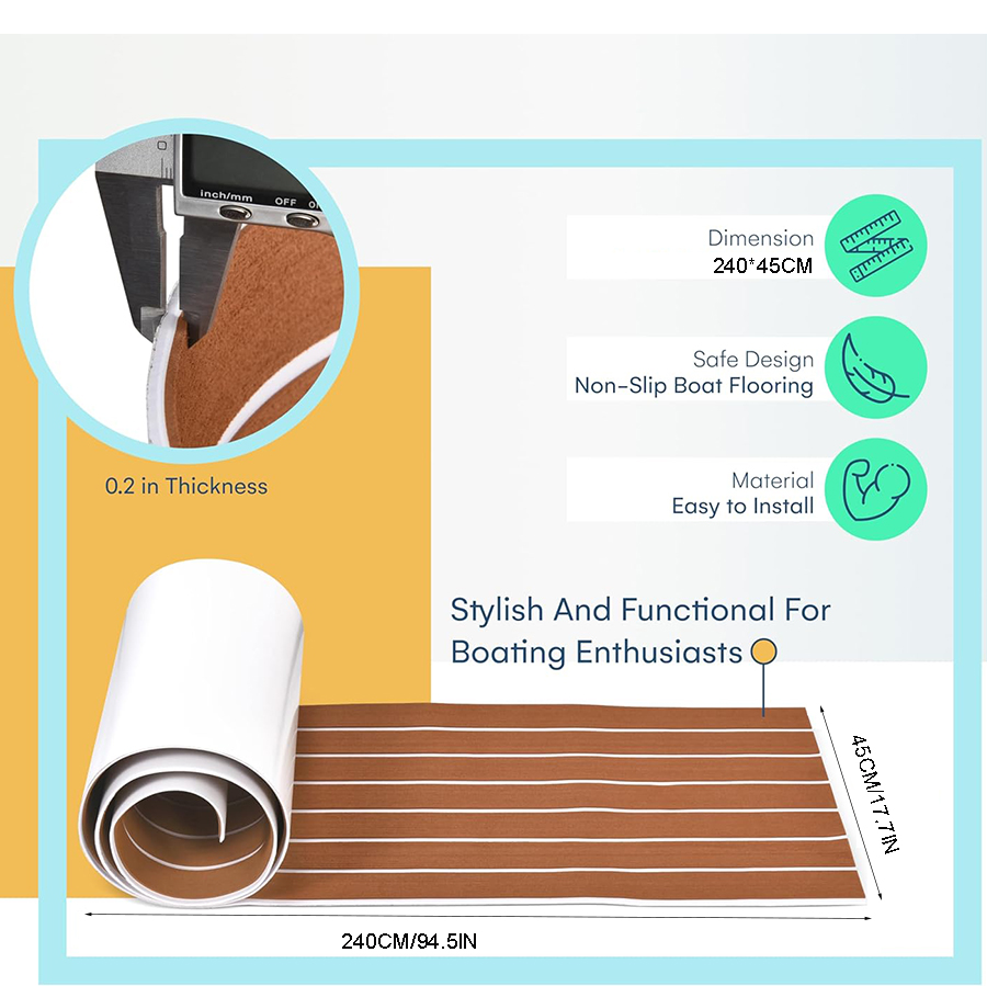 Lembar Dek Lantai Perahu Busa  - Eva Foam Sheet ulasan dan harga
