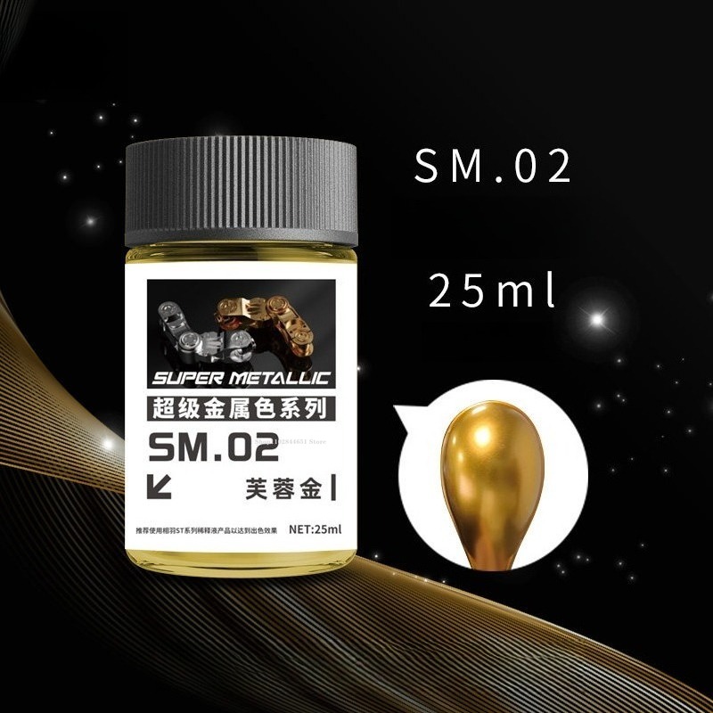 SM01-SM18 Seri Warna Super Met - Metallic Spray Paint ulasan dan harga