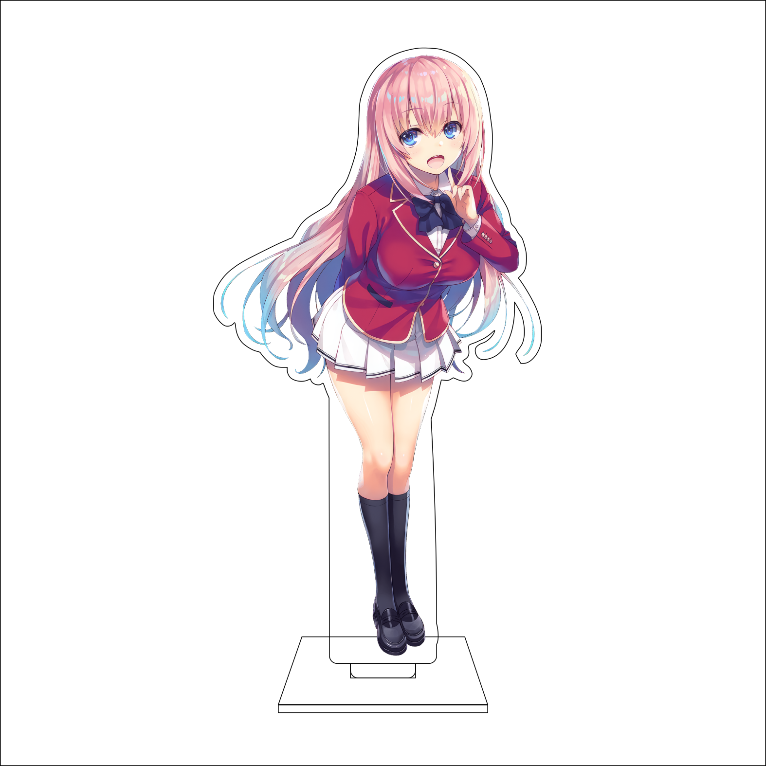 16CM Anime Classroom of the El - Anime Cosplay Prop ulasan dan harga