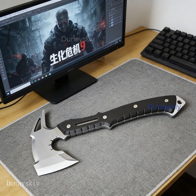 Re9 REQ Leon Cosplay Evil Requ - Cosplay Prop 3D Print ulasan dan harga