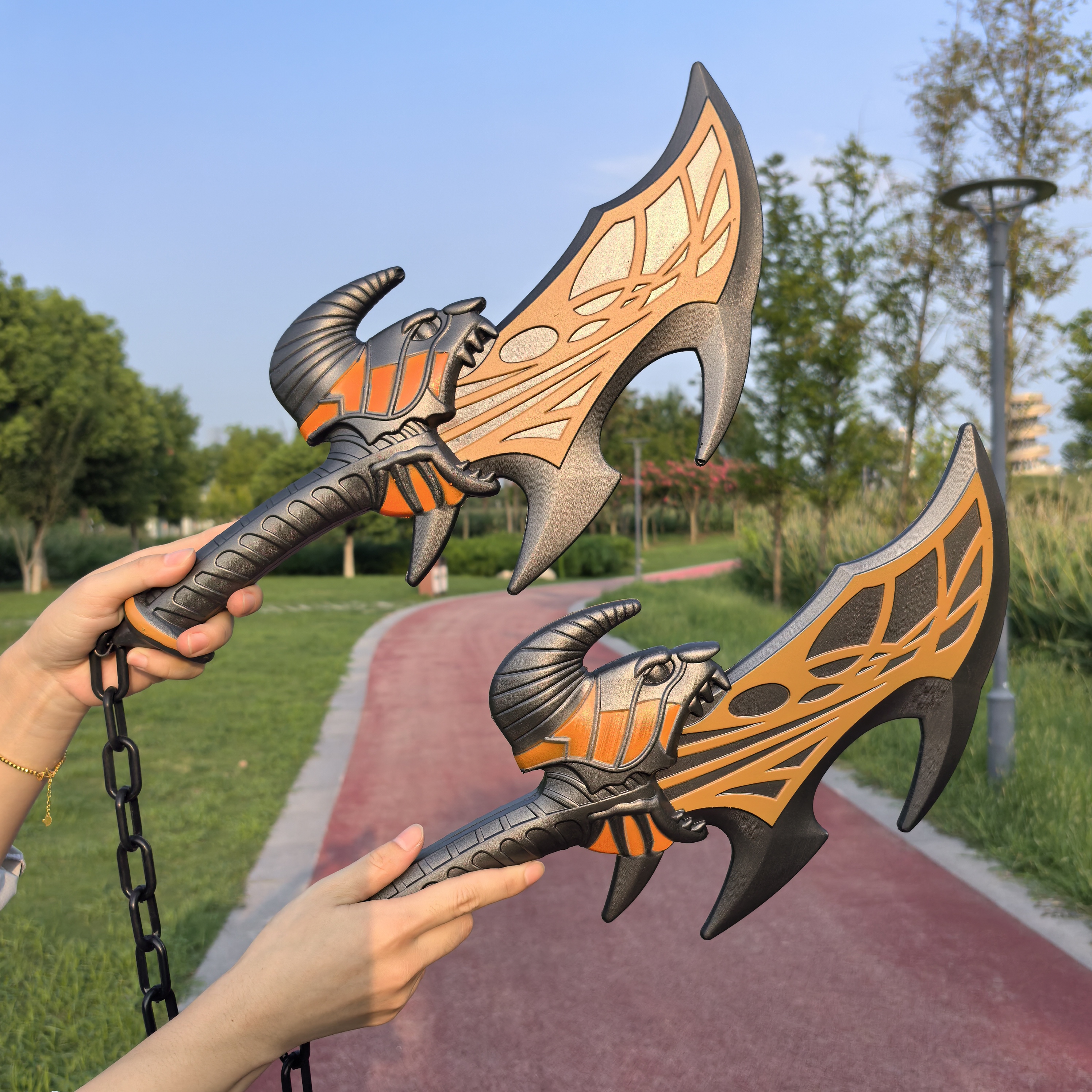 1:1 Cosplay God of War 4 Dekor - Cosplay Prop Axe ulasan dan harga