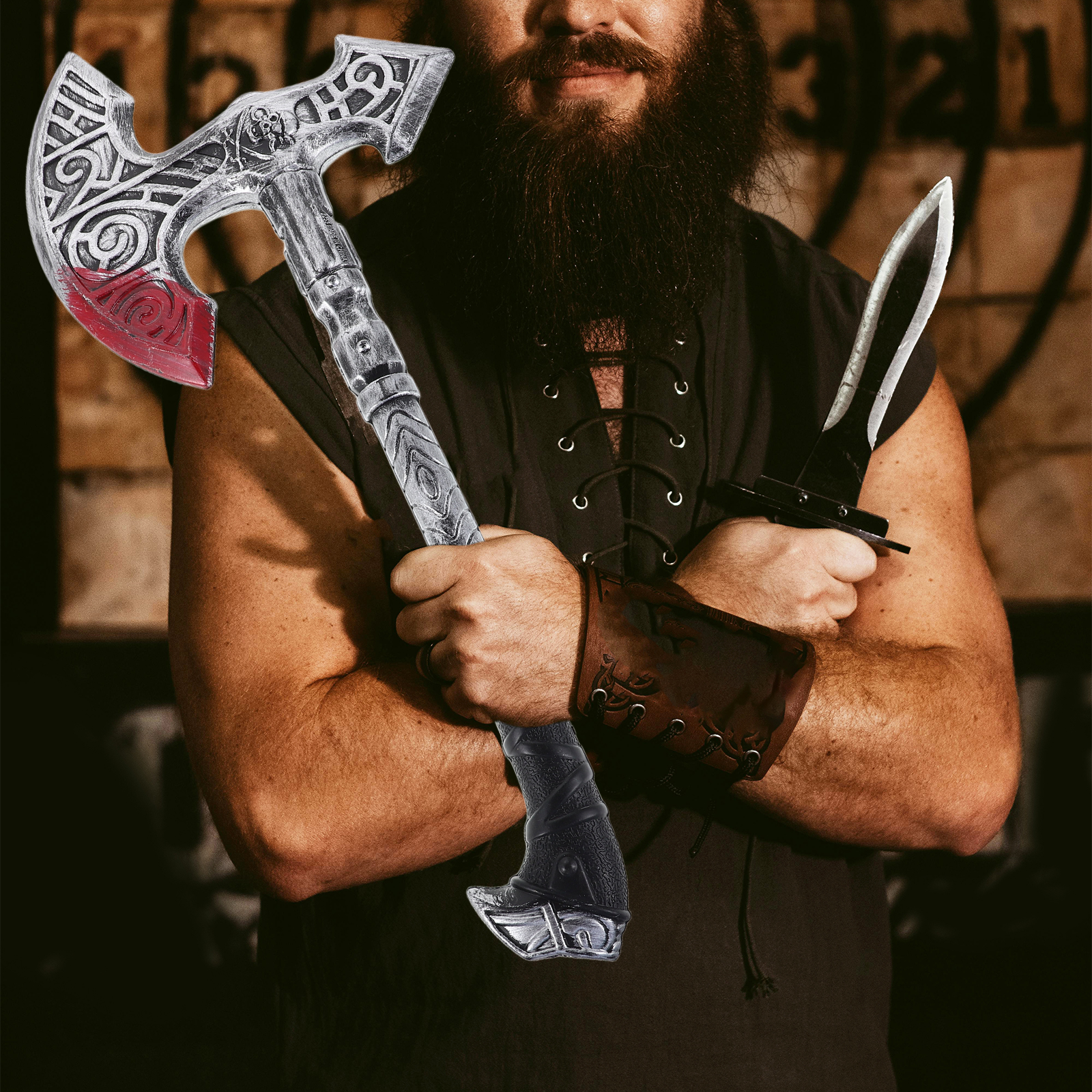 Sumbu Palsu Properti Kapak Vik - Cosplay Prop Axe ulasan dan harga