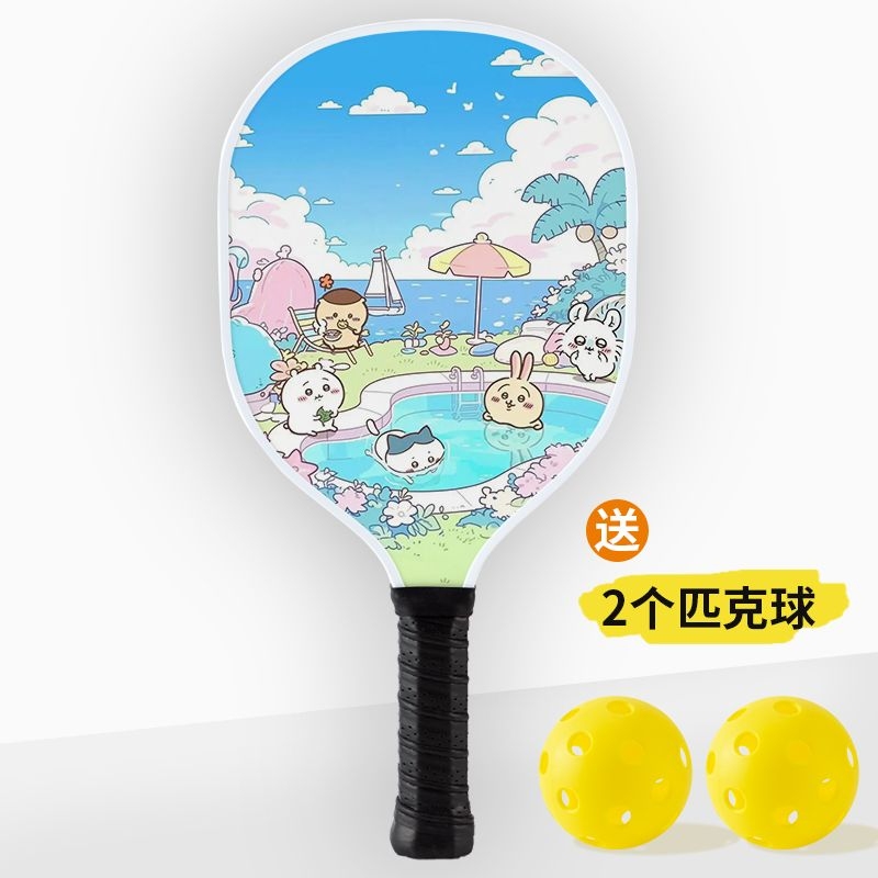 Set Raket Pickleball Kawaii Ch - Cosplay Fireball Prop ulasan dan harga