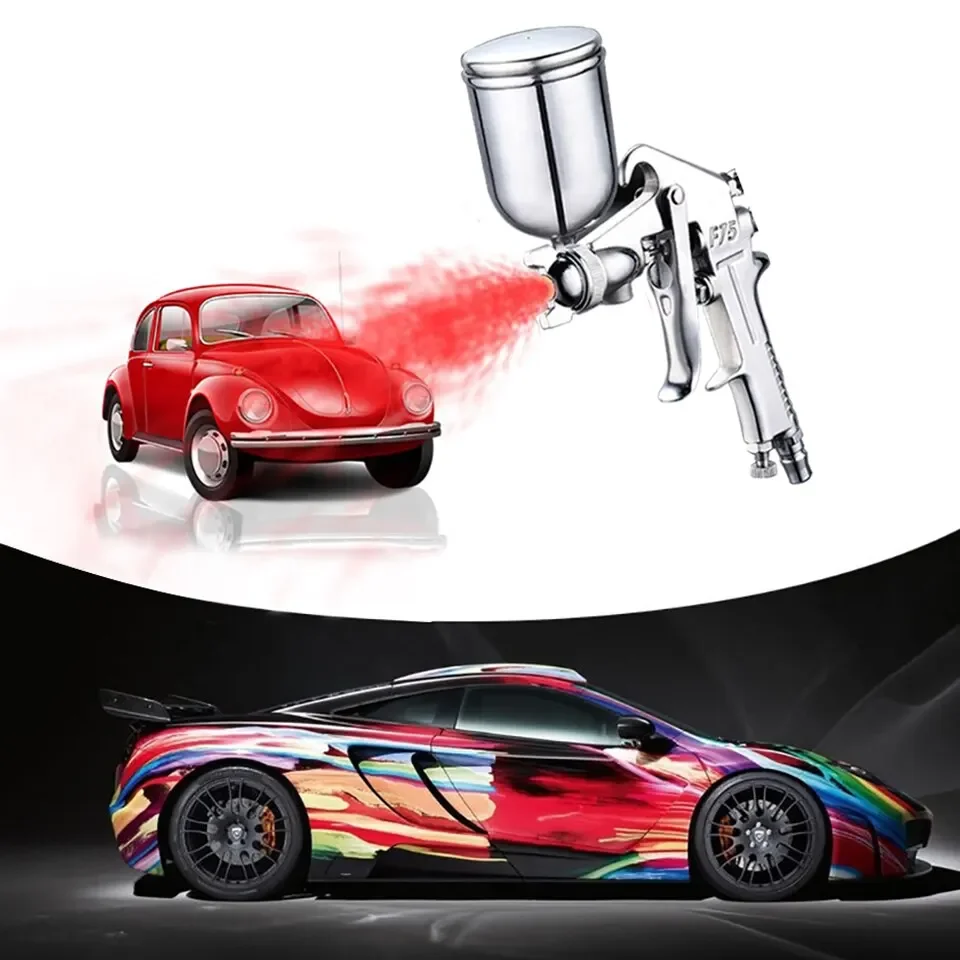 Pistol Semprot Warna F-75 yang - Metallic Spray Paint ulasan dan harga
